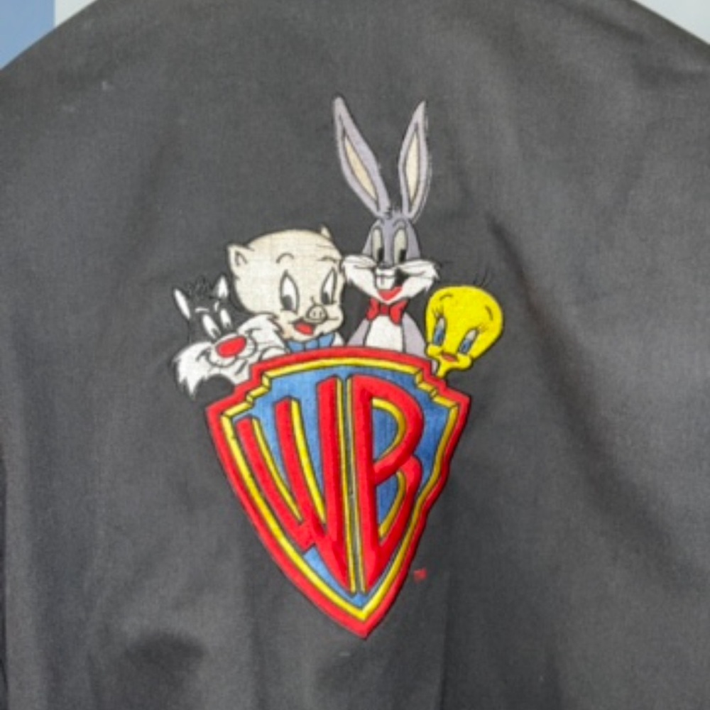 Vintage Warner Bros. Crew members bomber jacket - Picture 2 of 7